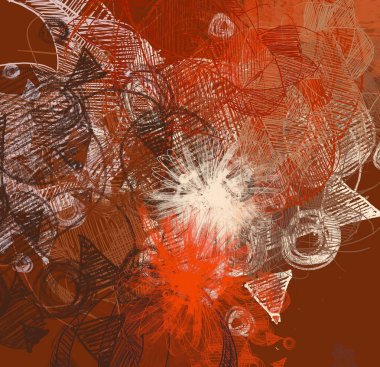 metin için alanı olan grunge arkaplanı