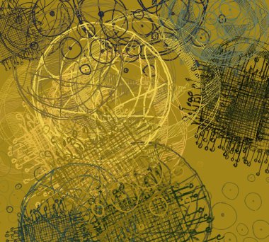 grunge elemanları ile soyut arkaplan