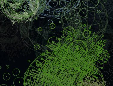 Metin için alanı olan soyut grunge arkaplanı