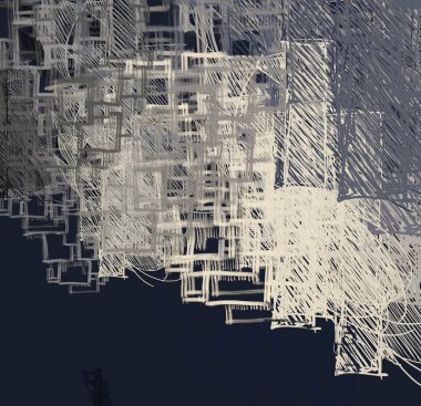 farklı Vintage desenleri ile eski grunge arka plan