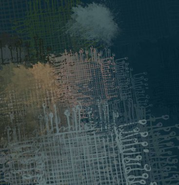 metin için alanı olan grunge arkaplanı