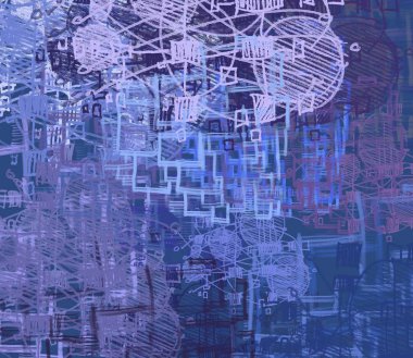 farklı desenler ile grunge arka plan