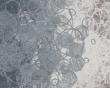 elle çizilmiş sorunsuz desen