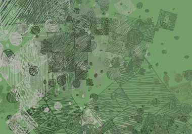 Yeşil yapraklı soyut arkaplan