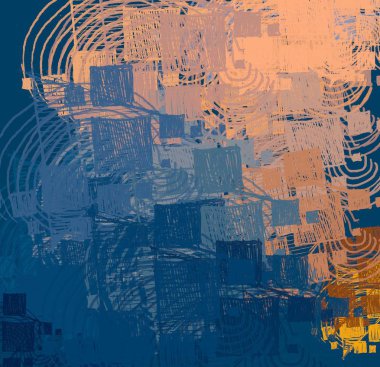 farklı desenlere sahip soyut grunge arkaplanı