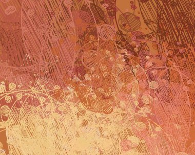 farklı desenlere sahip soyut grunge arkaplanı