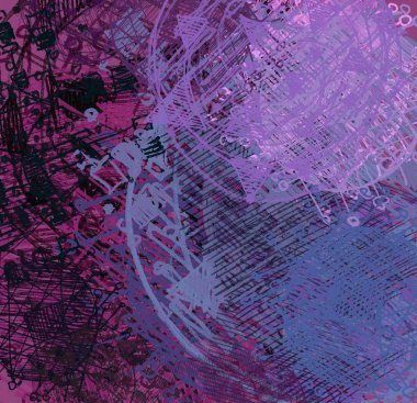 Metnin için alanı olan soyut fraktal arkaplan