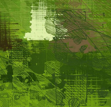 Farklı renk kalıplarına sahip soyut grunge arkaplanı