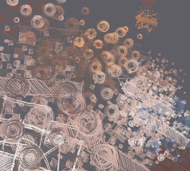 Metin için alanı olan soyut grunge arkaplanı