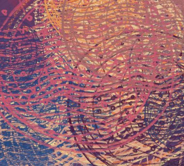 Metnin için alanı olan soyut renkli arkaplan