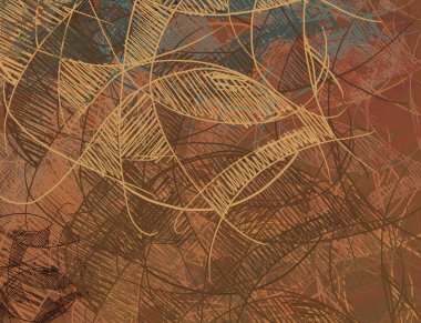 Metin için alanı olan soyut grunge arkaplanı