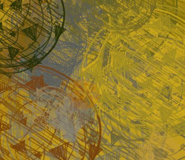 Farklı renk kalıplarına sahip soyut grunge arkaplanı