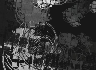 farklı desenlere sahip soyut grunge arkaplanı