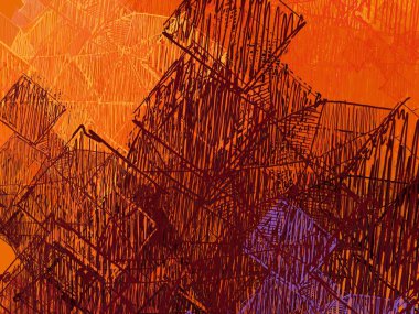 metin için alan ile karlı kış arka plan