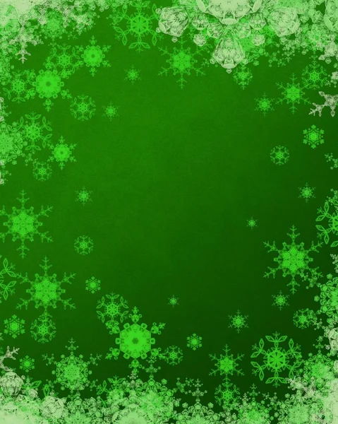 Kerst Patroon Met Sneeuwvlokken Abstract Behang — Stockfoto