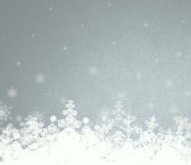 kar taneleri ile dijital noel arka plan