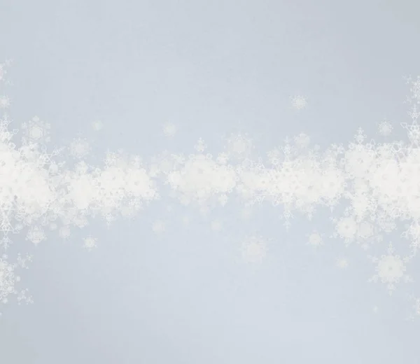 Padrão Natal Com Flocos Neve Papel Parede Abstrato — Fotografia de Stock