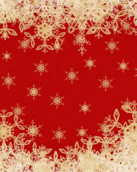 圣诞节图案与雪花 抽象壁纸 — 图库照片