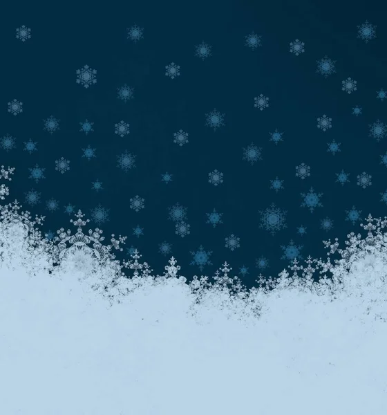 Χριστουγεννιάτικο Μοτίβο Χιονονιφάδες Αφηρημένη Ταπετσαρία — Φωτογραφία Αρχείου