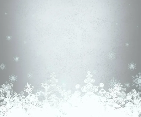 Kerst Patroon Met Sneeuwvlokken Abstract Behang — Stockfoto