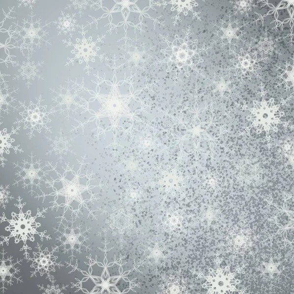 Kerst Patroon Met Sneeuwvlokken Abstract Behang — Stockfoto