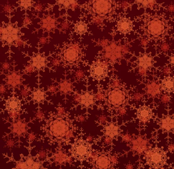 雪の結晶 抽象的な壁紙とクリスマスパターン — ストック写真