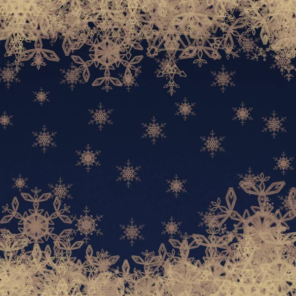 Christmas Pattern Snowflakes Abstract Wallpaper — Stock Photo, Image