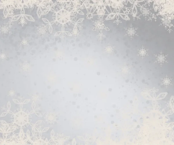 눈송이 벽지와 크리스마스 — 스톡 사진