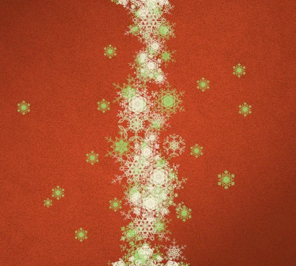 Padrão Natal Com Flocos Neve Papel Parede Abstrato — Fotografia de Stock