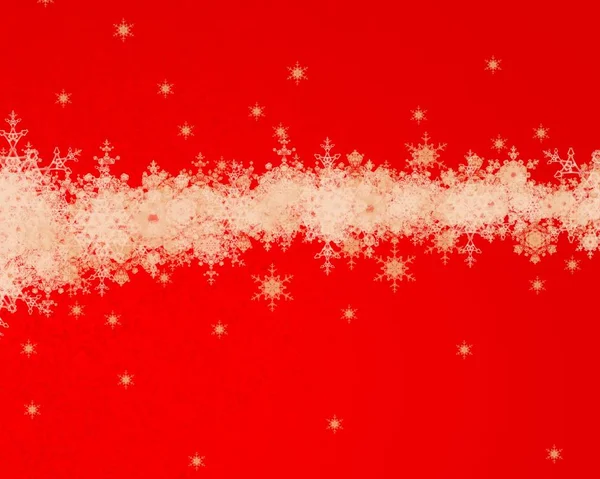 Kar Taneleri Soyut Duvar Kağıdı Ile Noel Desen — Stok fotoğraf