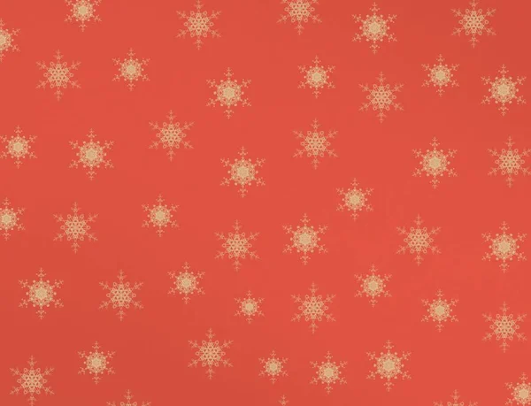 Abstrakt Bakgrund Christmas Tapet Med Snöflingor — Stockfoto