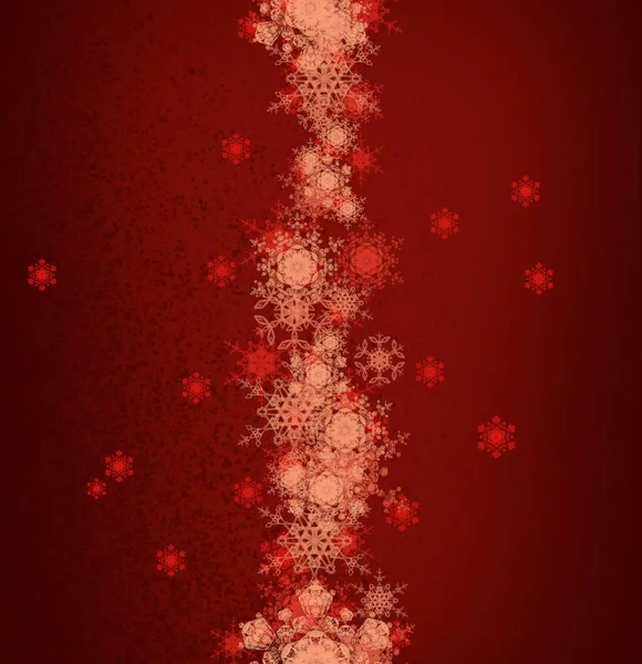 Fundo Abstrato Papel Parede Natal Com Flocos Neve — Fotografia de Stock