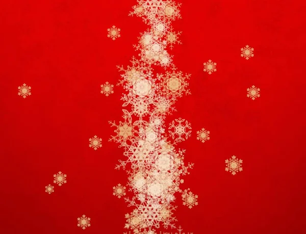 Absztrakt Háttér Karácsonyi Háttérkép Hópelyhek — Stock Fotó