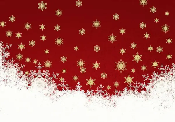Fondo Abstracto Fondo Pantalla Navidad Con Copos Nieve —  Fotos de Stock