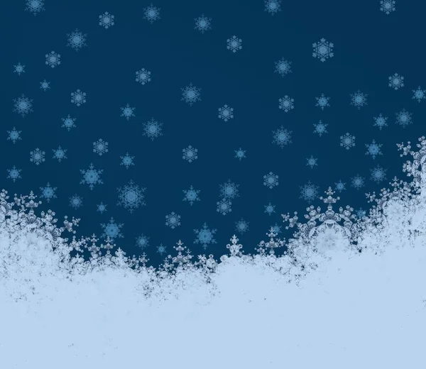 Abstract Background Christmas Wallpaper Snowflakes — Stock Photo, Image