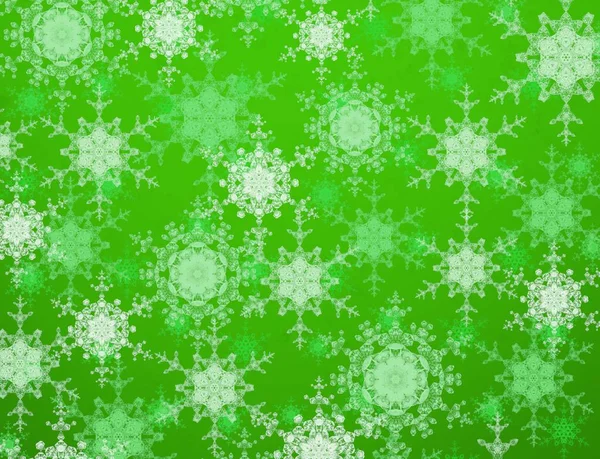 Fondo Abstracto Fondo Pantalla Navidad Con Copos Nieve —  Fotos de Stock