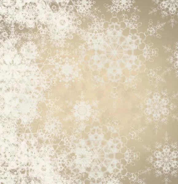 Abstract Background Christmas Wallpaper Snowflakes — Stock Photo, Image