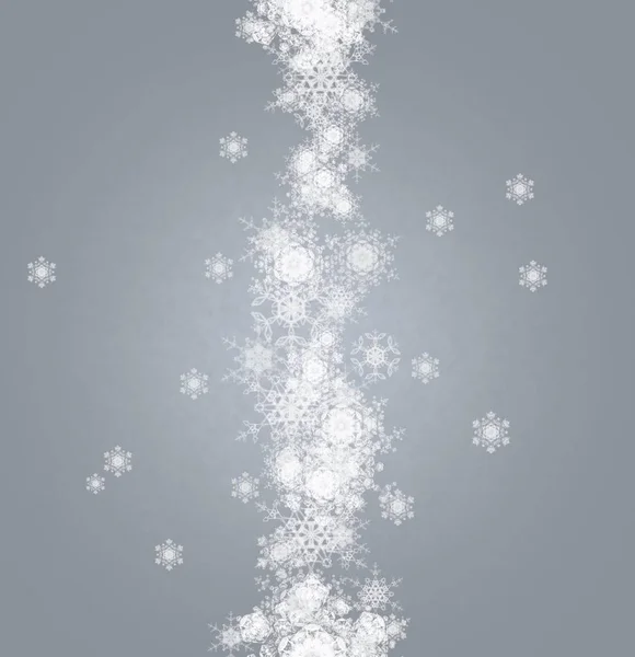 Абстрактний Фон Різдвяні Шпалери Сніжинками — стокове фото
