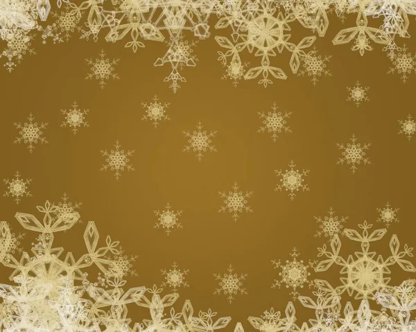Abstraktes Muster Mit Schneeflocken Weihnachtstapete — Stockfoto