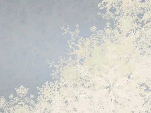 Motif Abstrait Avec Flocons Neige Papier Peint Noël — Photo