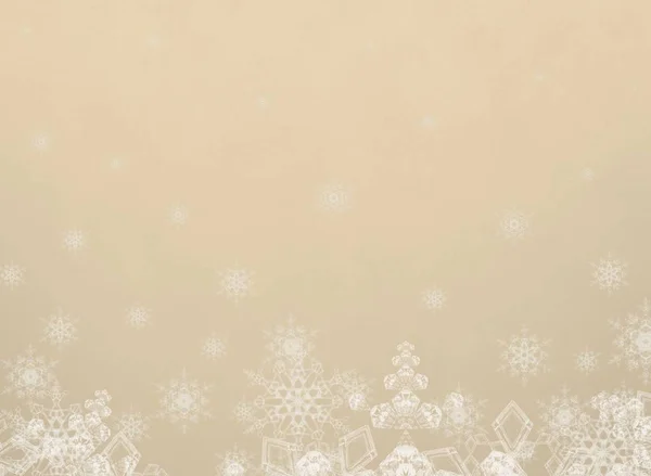 Abstract Pattern Snowflakes Christmas Wallpaper — Stock Photo, Image