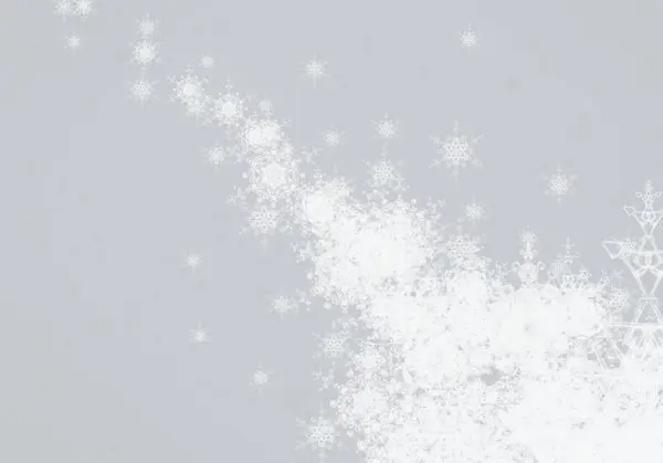 Abstrakt Mönster Med Snöflingor Christmas Tapet — Stockfoto