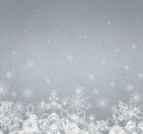 Abstract Pattern Snowflakes Christmas Wallpaper — Stock Photo, Image