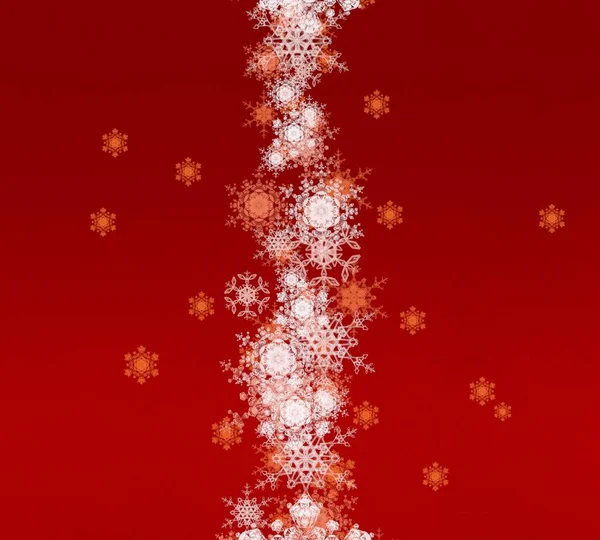 Абстрактний Візерунок Сніжинками Різдвяні Шпалери — стокове фото