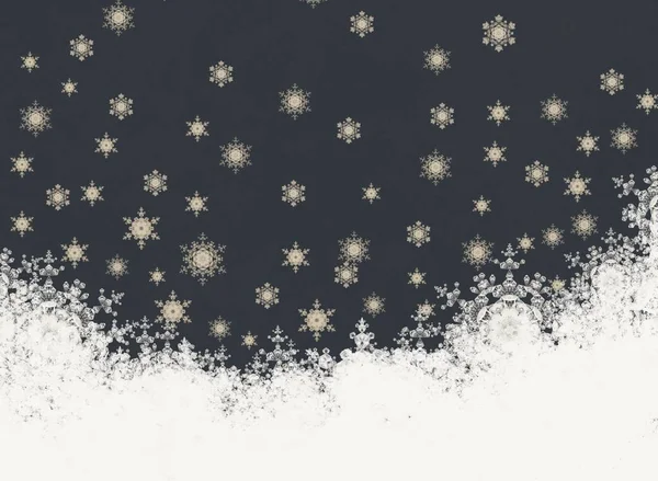Абстрактний Візерунок Сніжинками Різдвяні Шпалери — стокове фото