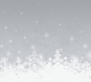 kar taneleri ile dijital noel arka plan