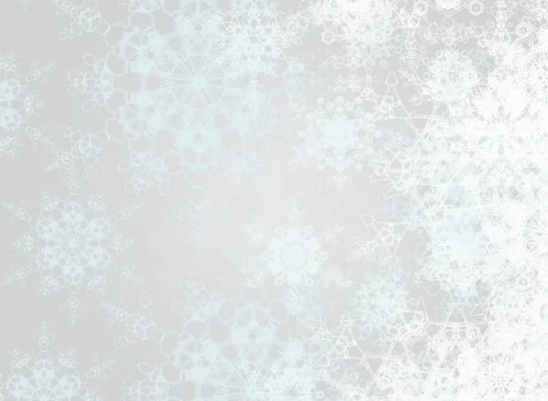 Digital Christmas Background Snowflakes — Stock Photo, Image