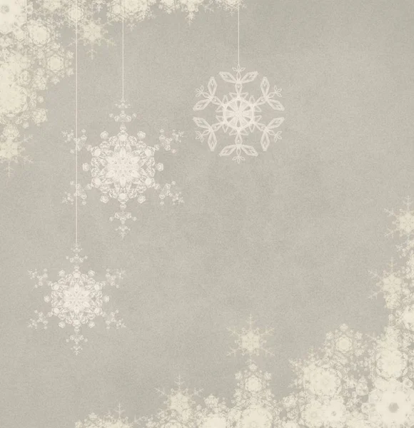 Snowy Background Space Your Text — Stock Photo, Image
