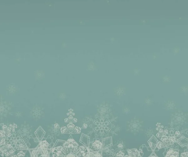 Digital Christmas Background Snowflakes — Stock Photo, Image