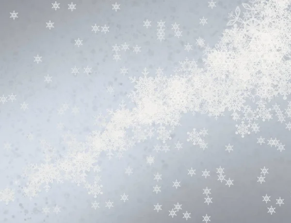 Snowy Background Space Your Text — Stock Photo, Image